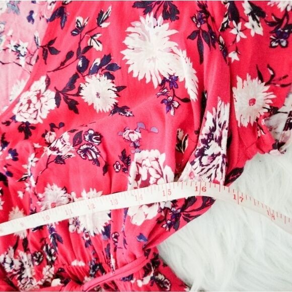 Torrid summer dress floral elastic waist - Picture 5 of 8